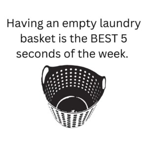 The Five-Second Miracle: When an Empty Laundry Basket is the Highlight of Your Week