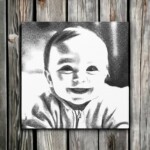 The Best Gift for Parents: A Black and White Pencil Drawing Of Their Child