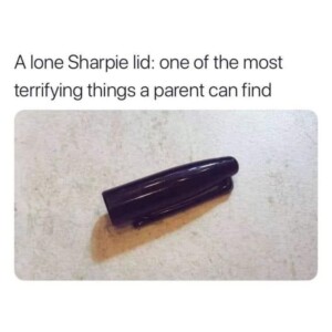 The Lone Sharpie Lid: A Parent&#8217;s Tale of Dread and Discovery