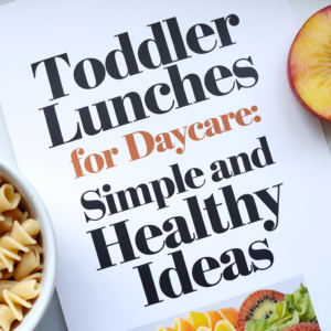 Toddler Lunches for Daycare: Simple and Healthy Ideas