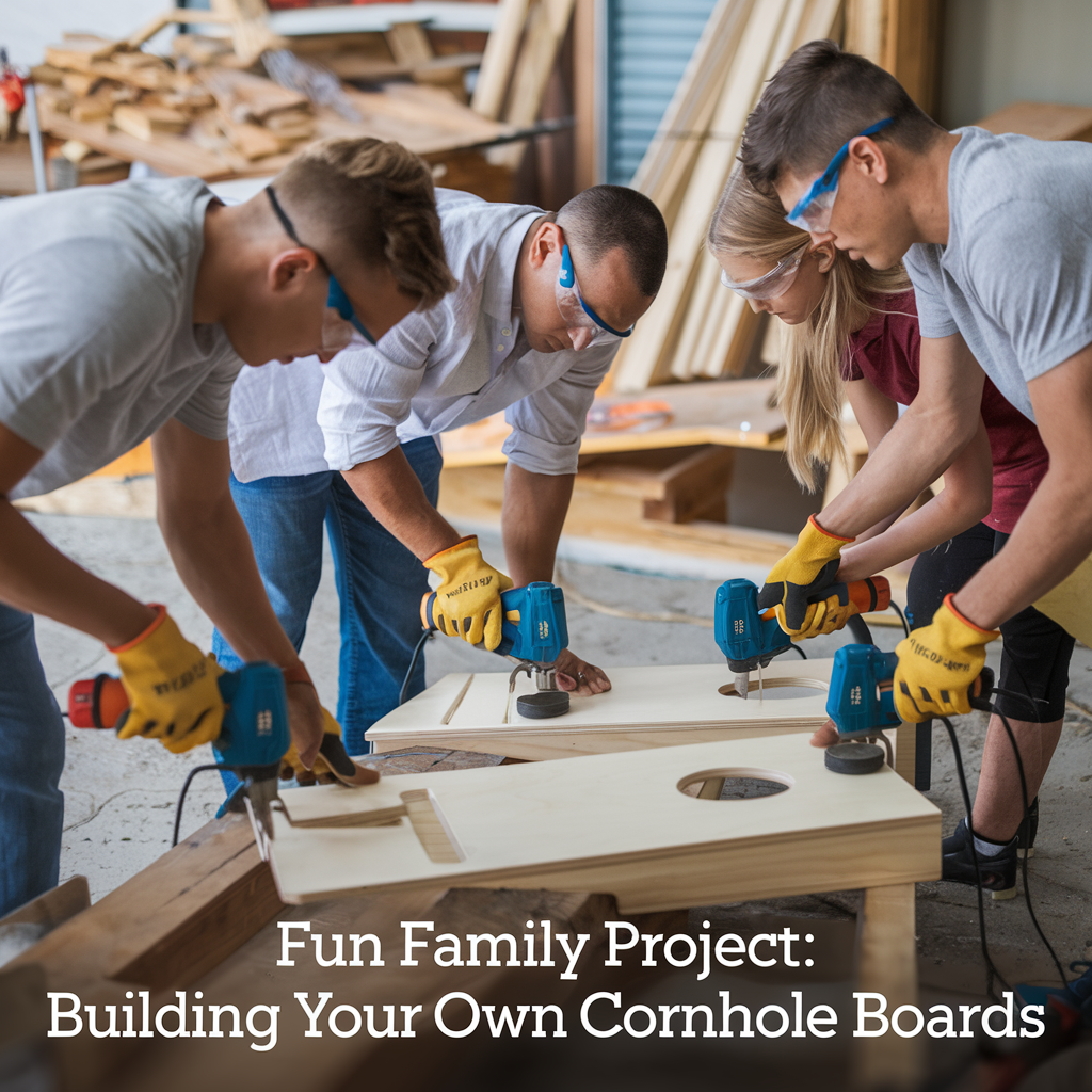 Fun Family Project: Building Your Own Cornhole Boards