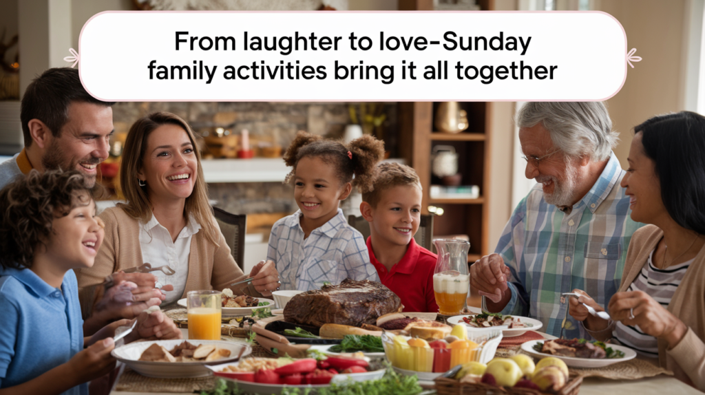 Make Memories: Sunday Family Activities Everyone Will Love