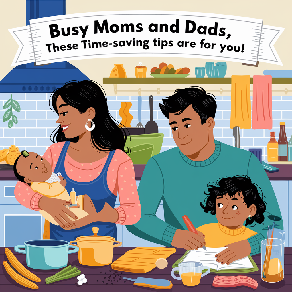 Time-Saving Tips for Busy Moms and Dads