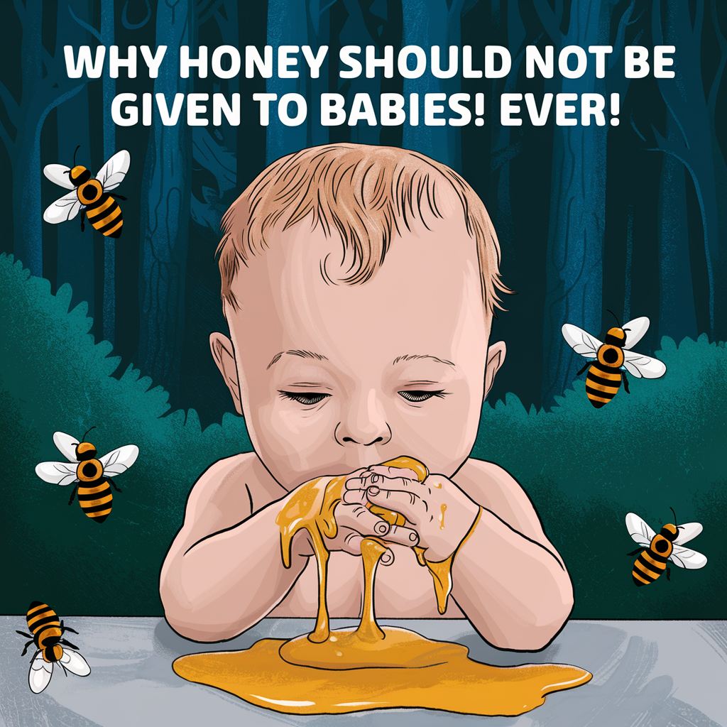 Why Honey Should Not Be Given to Babies! Ever!