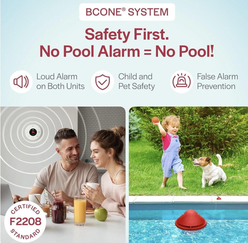 Toddler safety alarm for pool 