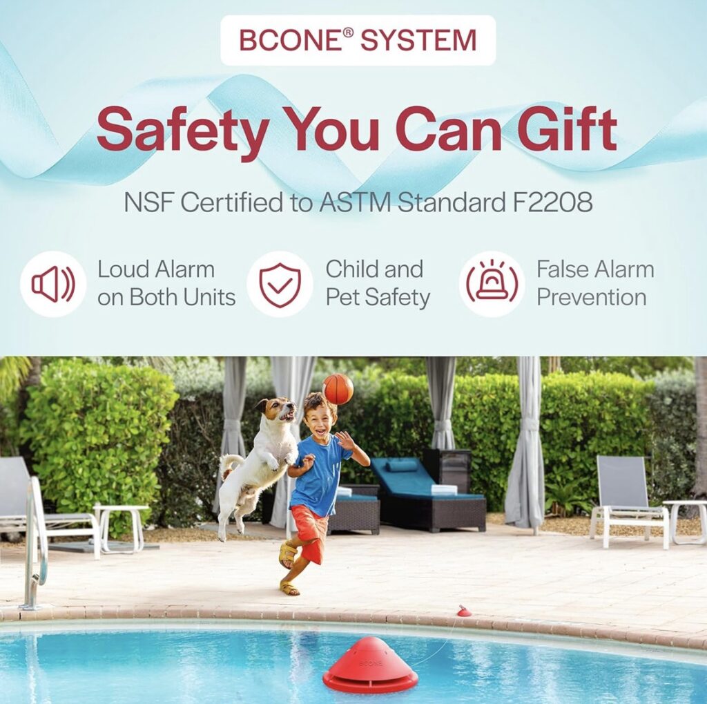 Toddler pool safety alarm 